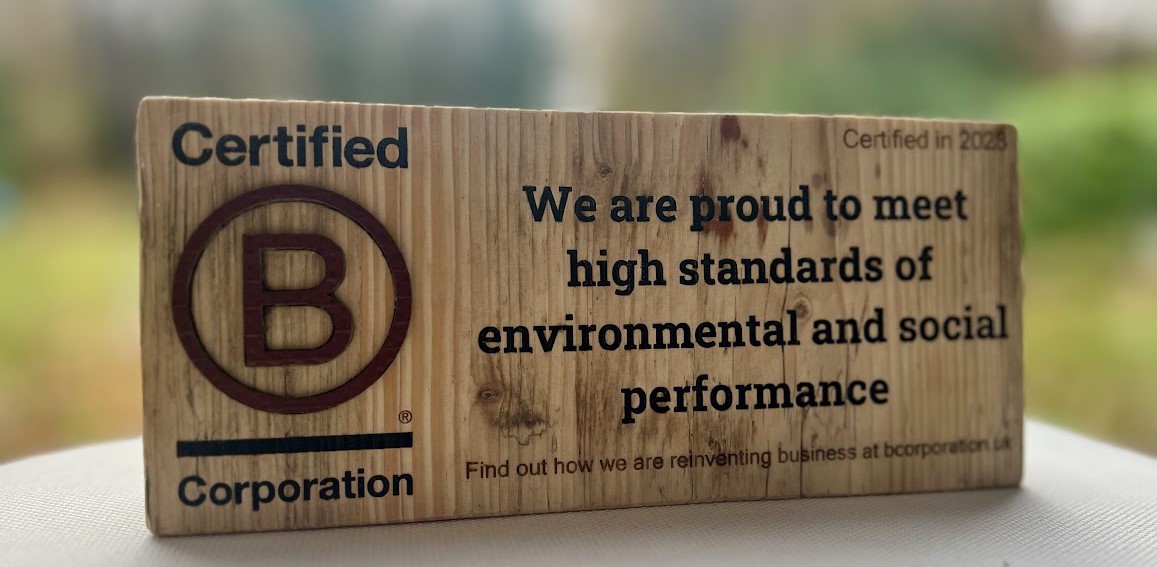 Bliss B Corp Plaque