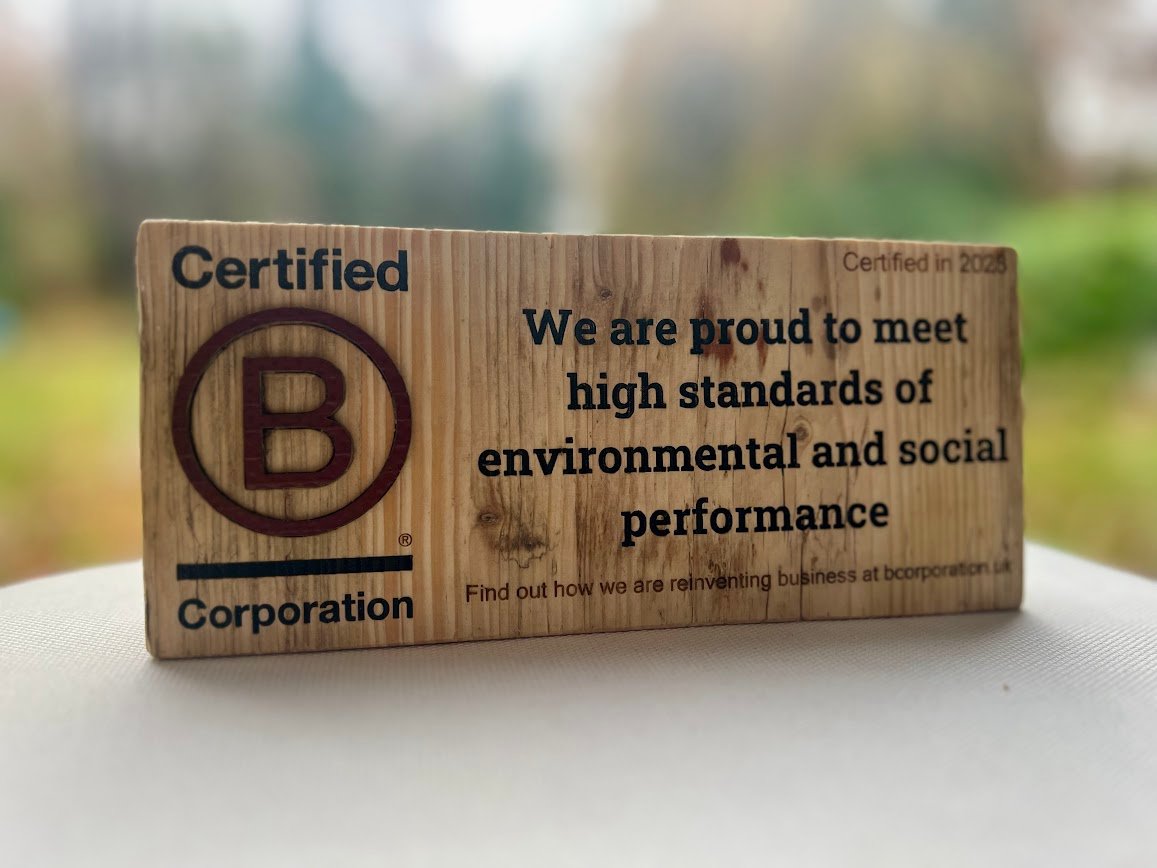 Bliss B Corp Plaque