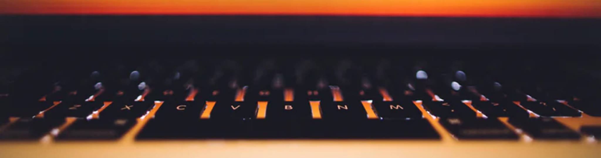 Orange keyboard