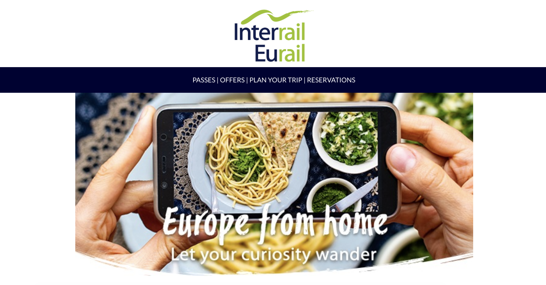 An email from Interrail
