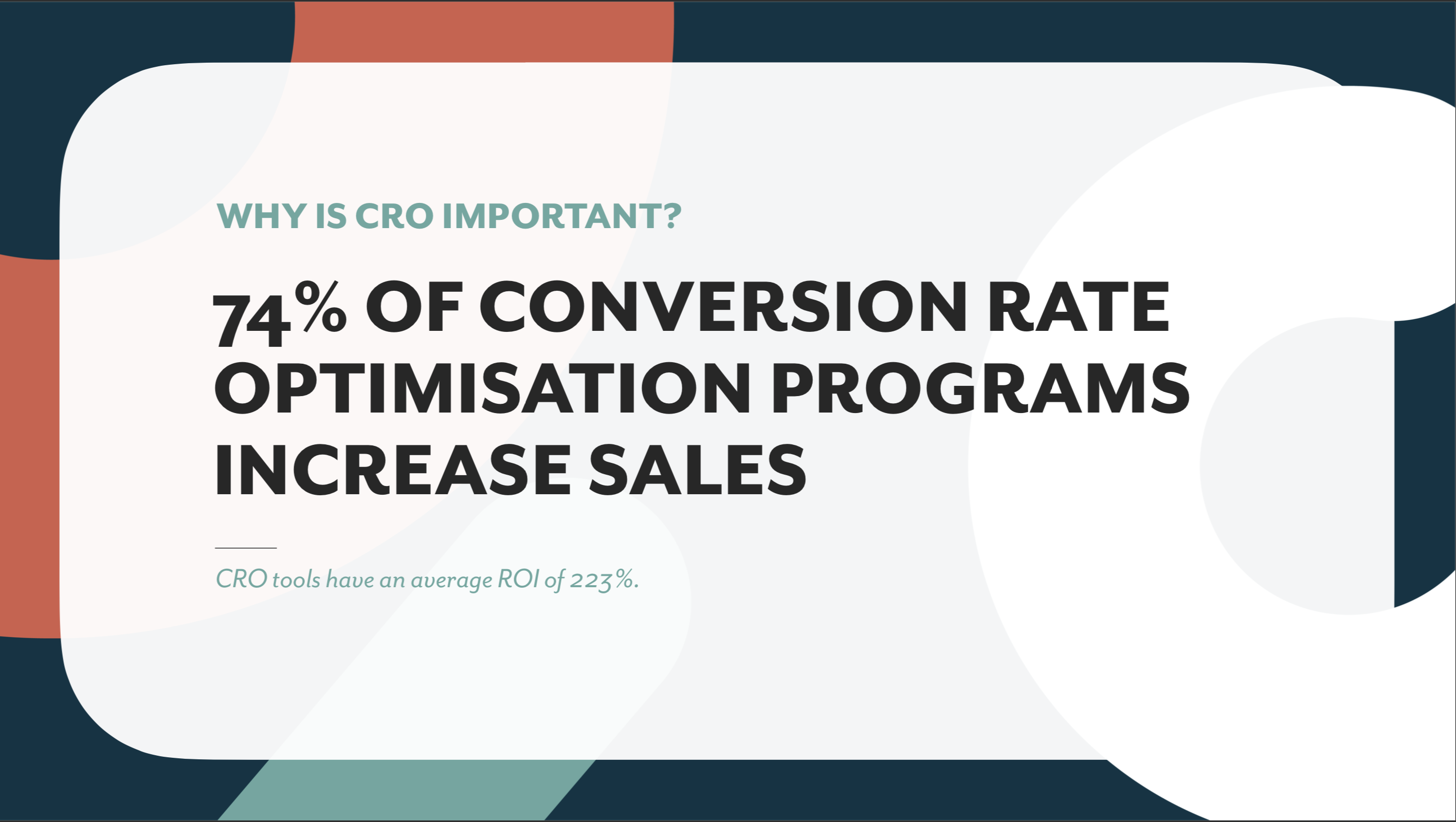 Conversion Rate Optimisation is important