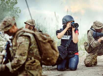 The New Humanitarian conflict photography